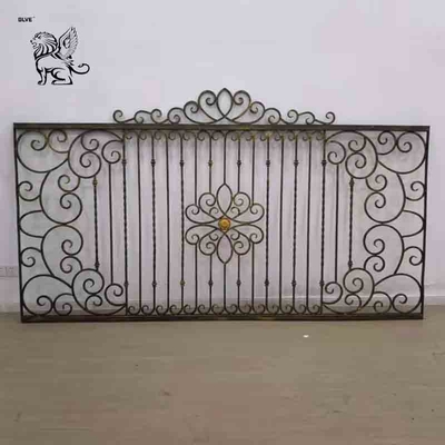 Iron Fence Railing Handrail Wrought Iron Fence Galvanized Durable Residential Factory Supply