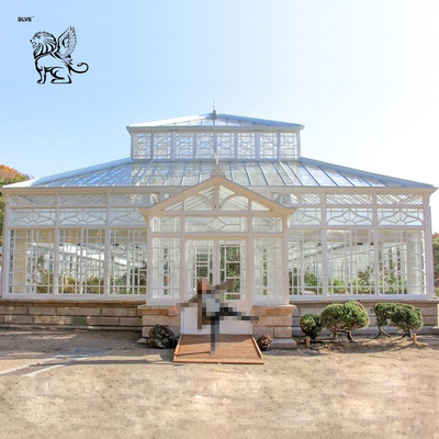 Movable Sunroom Wrought Iron Cast Iron Gazebo Metal Green House Safely Reinforced Large Outdoor Wedding