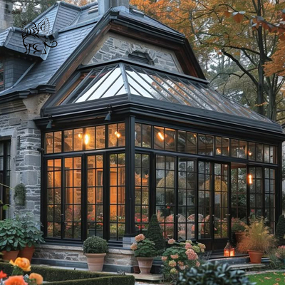 Movable Sunroom Wrought Iron Cast Iron Gazebo Metal Green House Safely Reinforced Large Outdoor Wedding