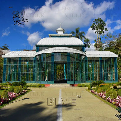 Glass Houses Sunroom Wedding Orangery Galvanized Event Metal Greenhouse Iron Gazebo Large Outdoor