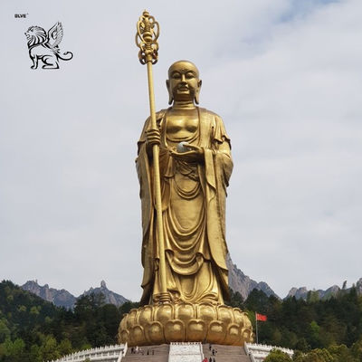 Guanyin Bodhisattva Bronze Buddha Statue Kuan-yin Avalokitesvara Sculpture Buddhism Religious Figure Large