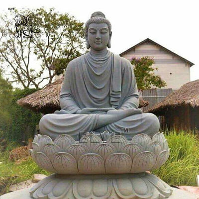 White Marble Buddha Statue Home Decor Life Size Buddha Statues Handcarved Garden Decoration