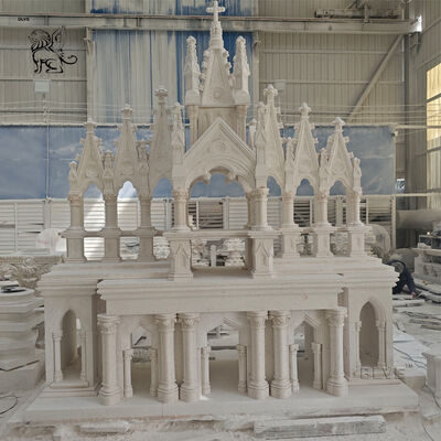Marble Church Altar Natural Stone Christian Religious Catholic Praying Altar Church Project Luxury Large