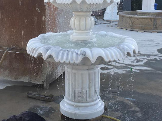 Garden Feng Shui Ball Fountain Marble Floating Ball Life Size Hand Carving