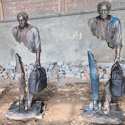 Bronze Bruno Catalano Sculptures modern abstract art Statue life size garden decoration