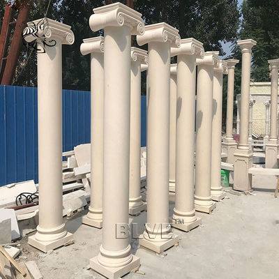 Marble Roman Column Garden Natural Stone Outdoor House Building Decorative