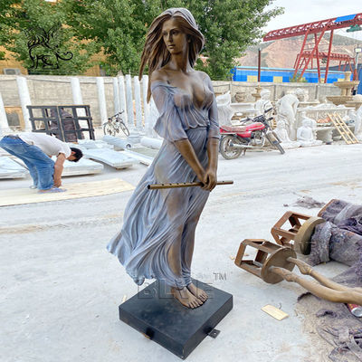 Nude Woman Bronze Sexy Statues Life Size Naked Female Sculpture Modern Art Garden Decoration Model